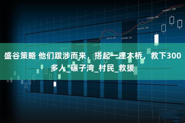盛谷策略 他们跋涉而来，搭起一座木桥，救下300多人_碾子湾_村民_救援